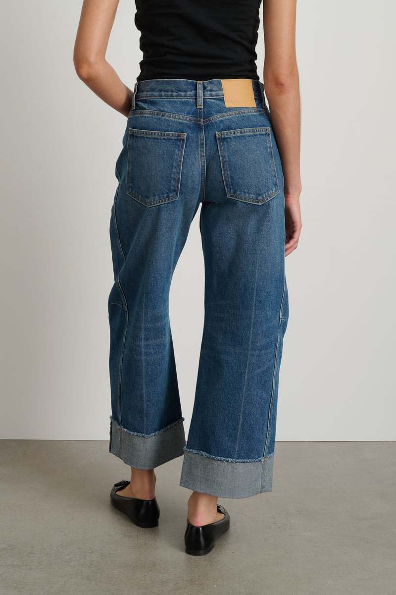 B Sides Cuffed Lasso Jeans