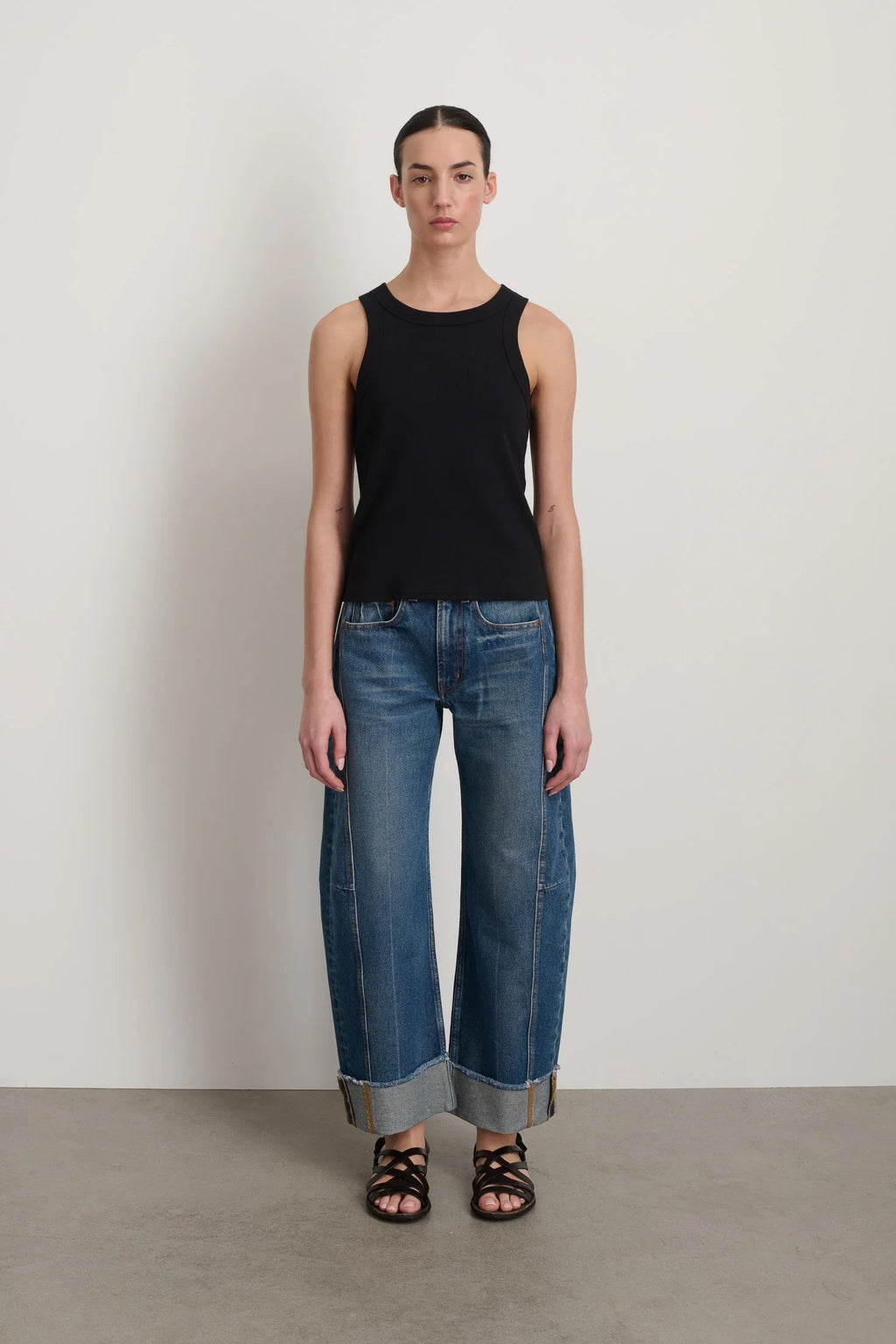 B Sides Cuffed Lasso Jeans