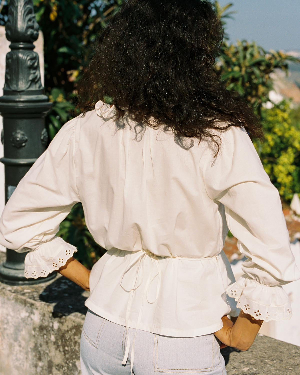 harly jae Le Chemisier Blouse - Whipped Butter