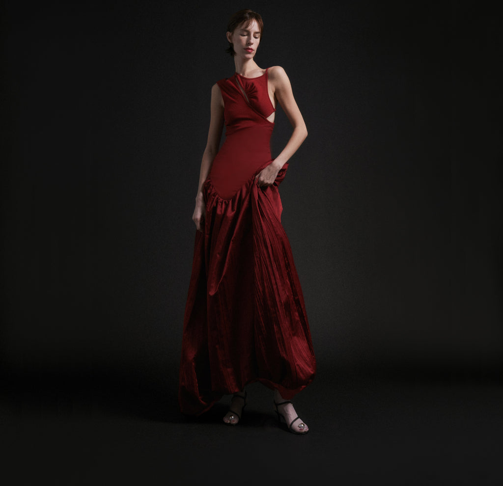 Luisa et La Luna Daphne Skirt - Ruby