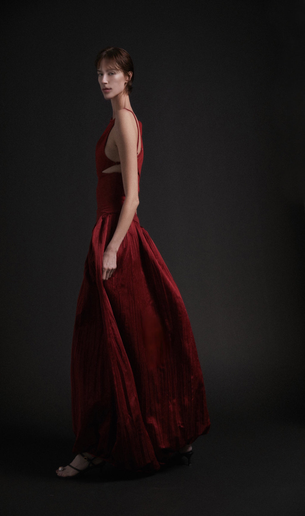 Luisa et La Luna Daphne Skirt - Ruby