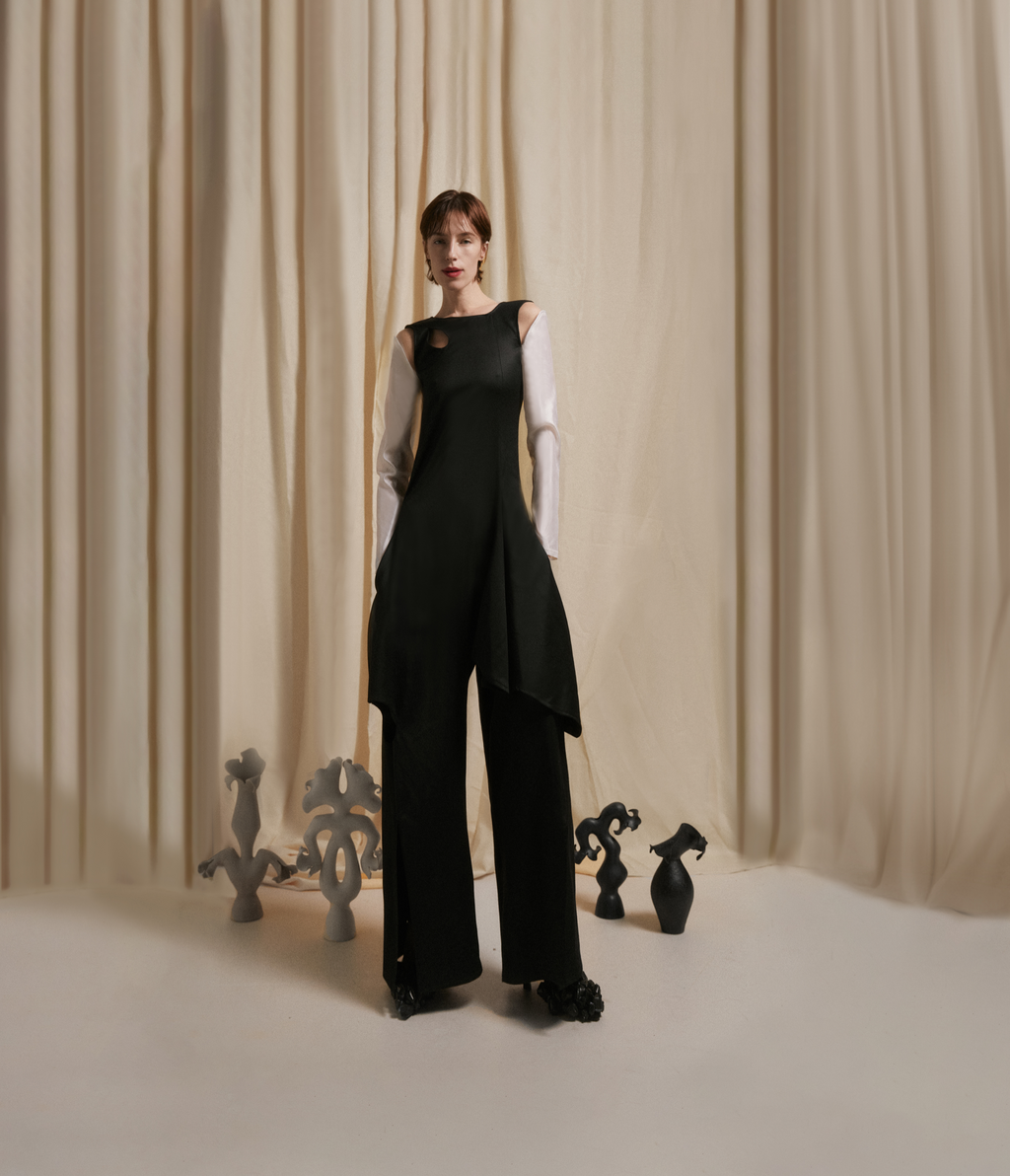 Luisa et La Luna Lou Jumpsuit - Noir