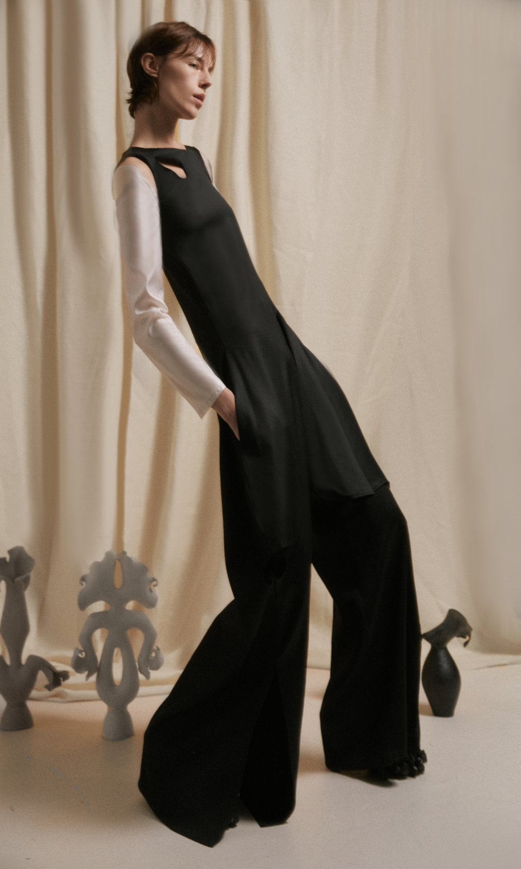 Luisa et La Luna Lou Jumpsuit - Noir