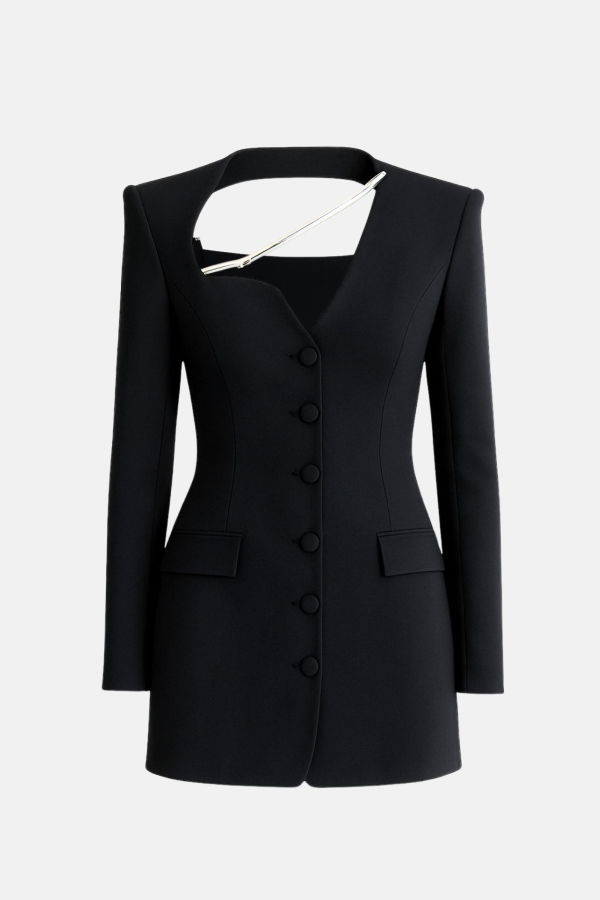 maet INDRA Mini Dress - Black