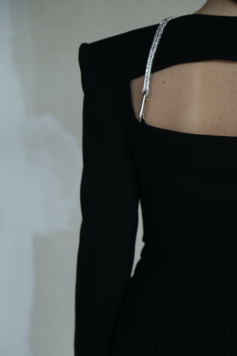 maet INDRA Mini Dress - Black