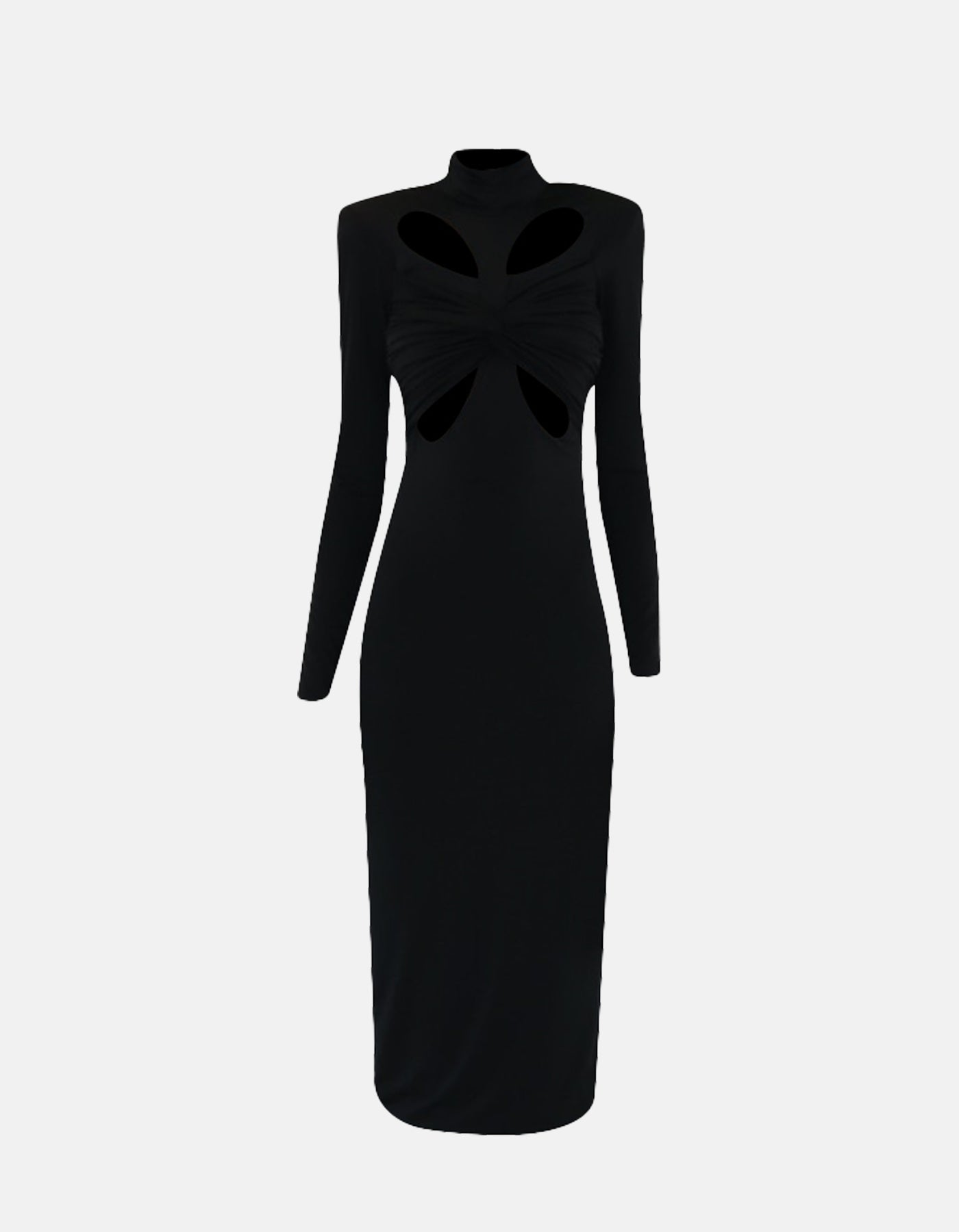 MAET TERFIL Midi Dress - Black