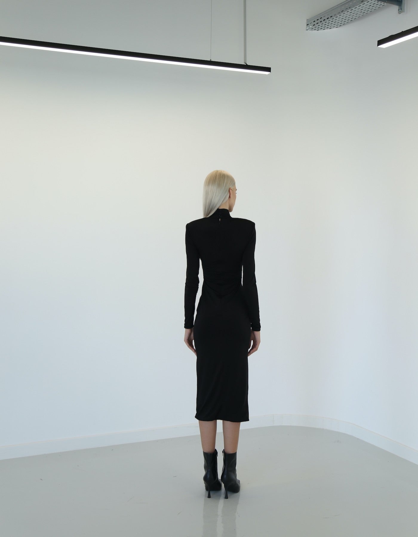 MAET TERFIL Midi Dress - Black