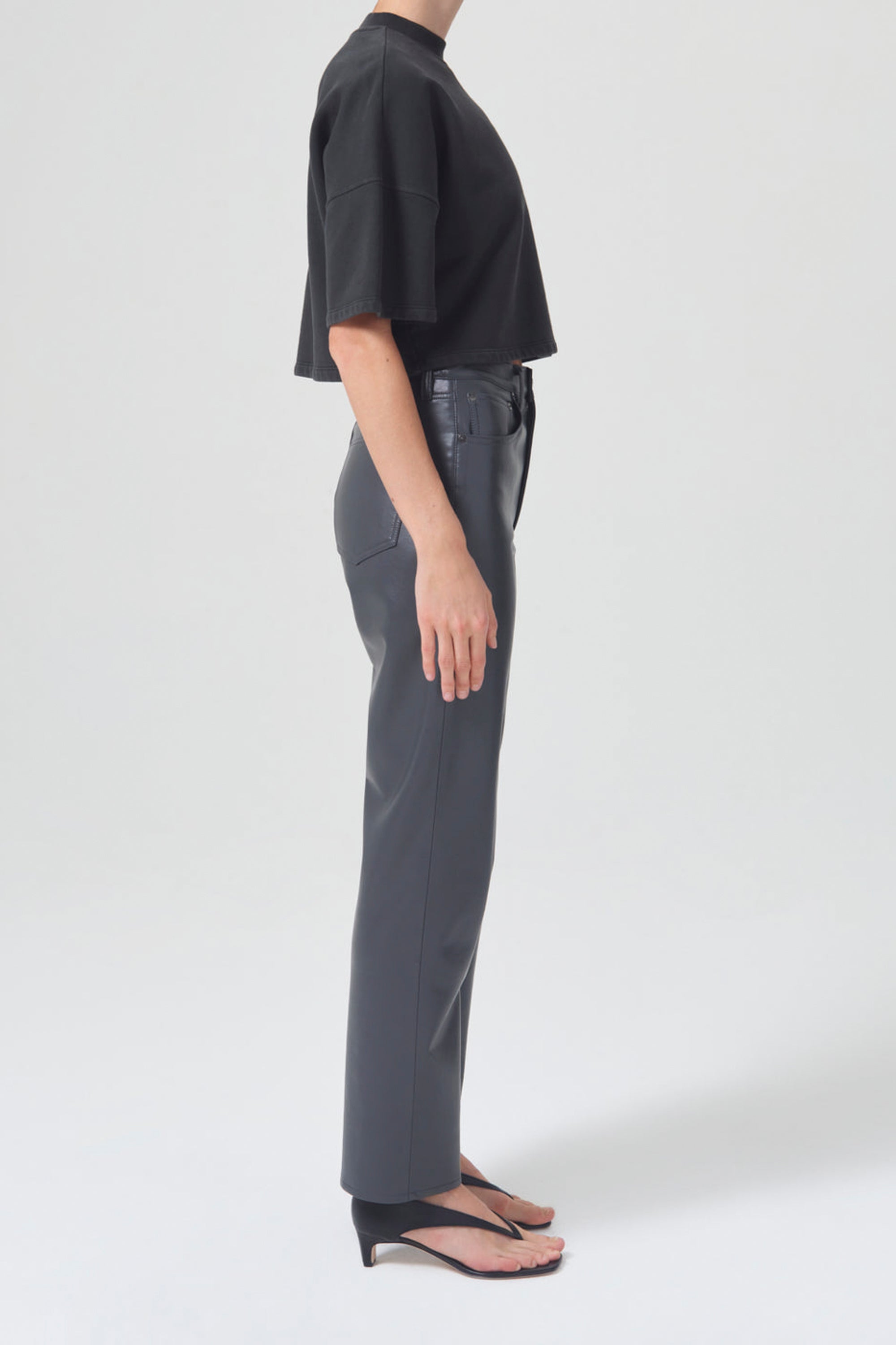 AGOLDE Reed Fleece Tee