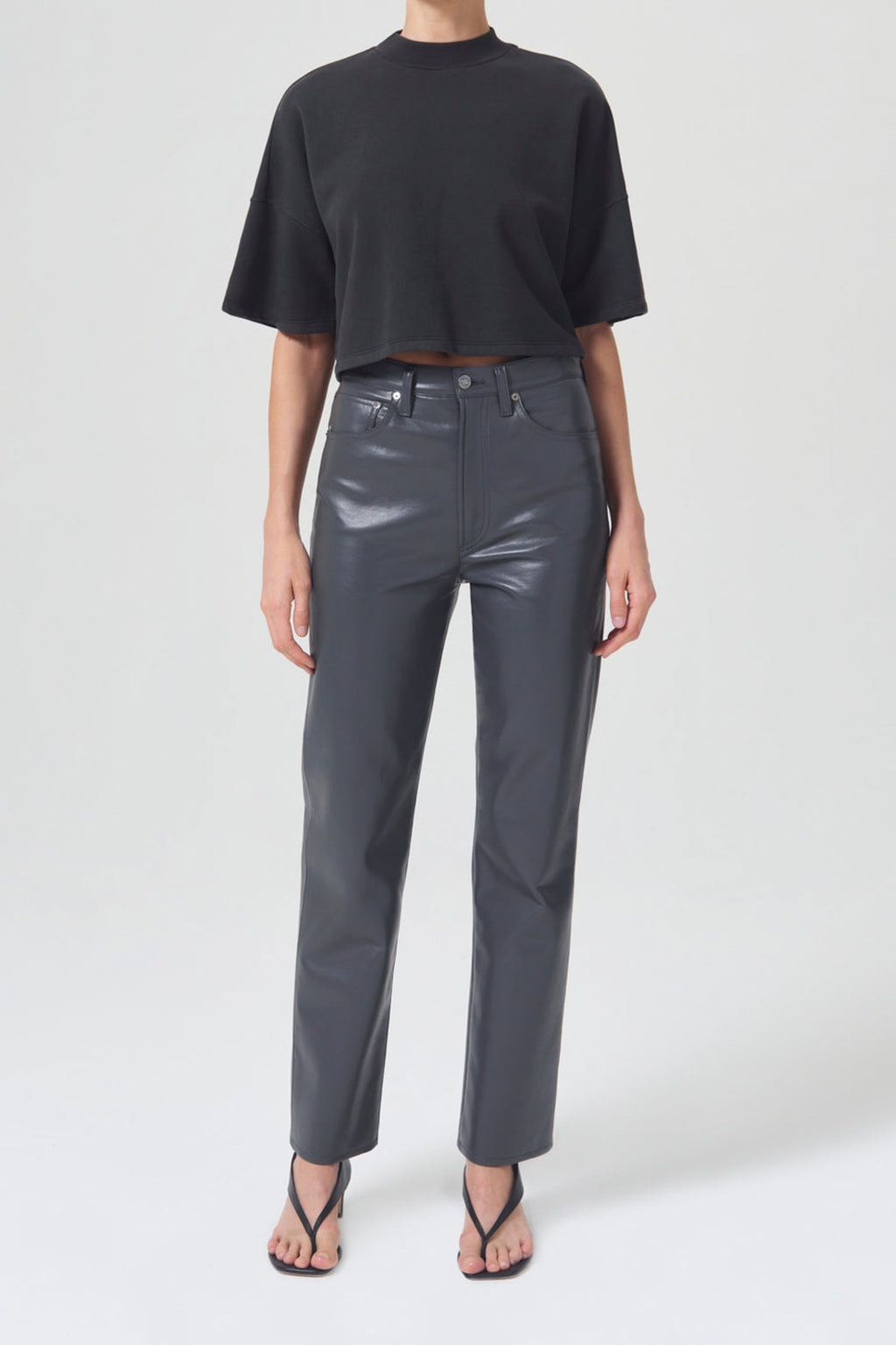 AGOLDE Reed Fleece Tee