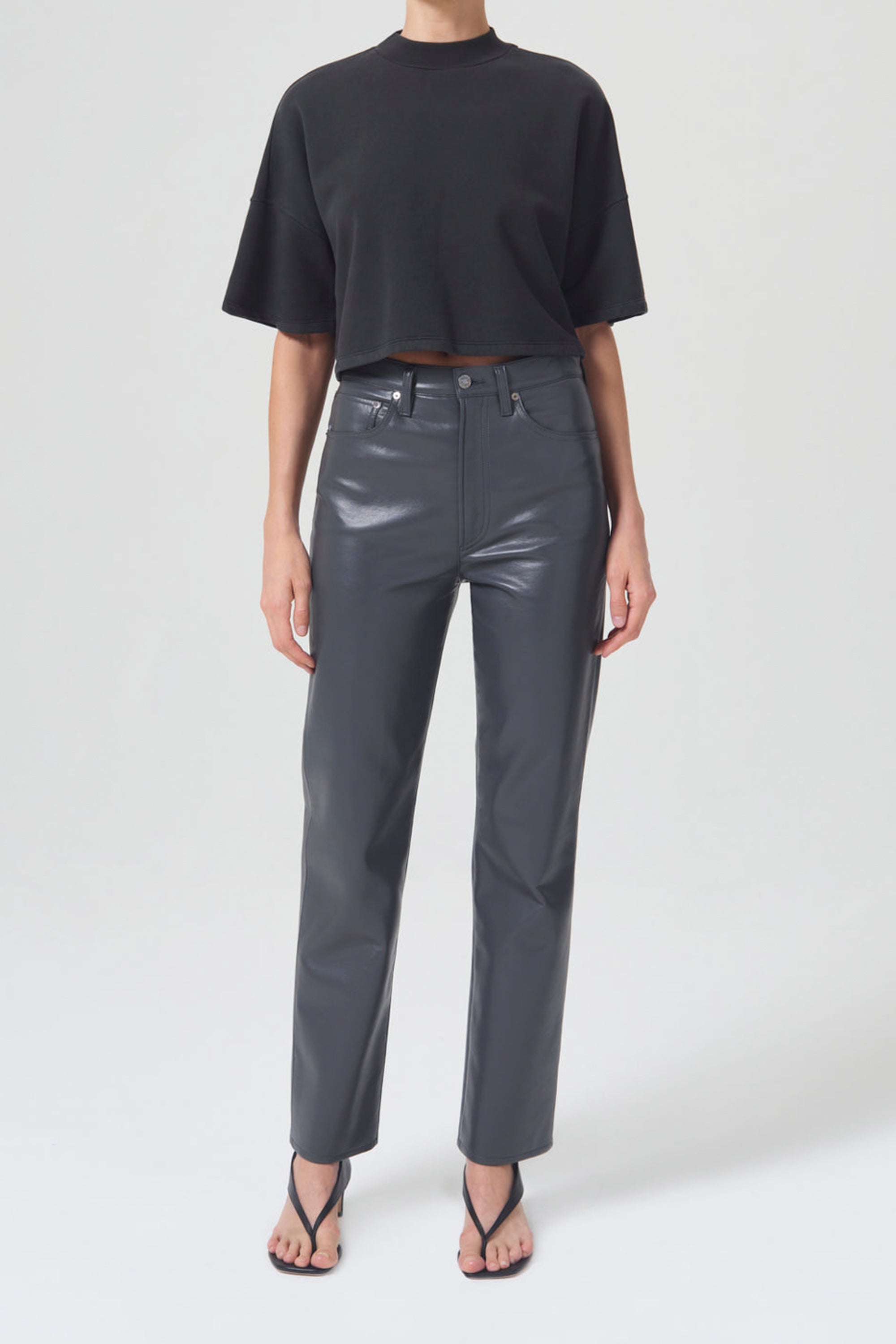 AGOLDE Reed Fleece Tee