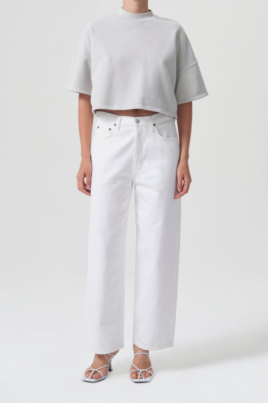 AGOLDE Reed Fleece Tee