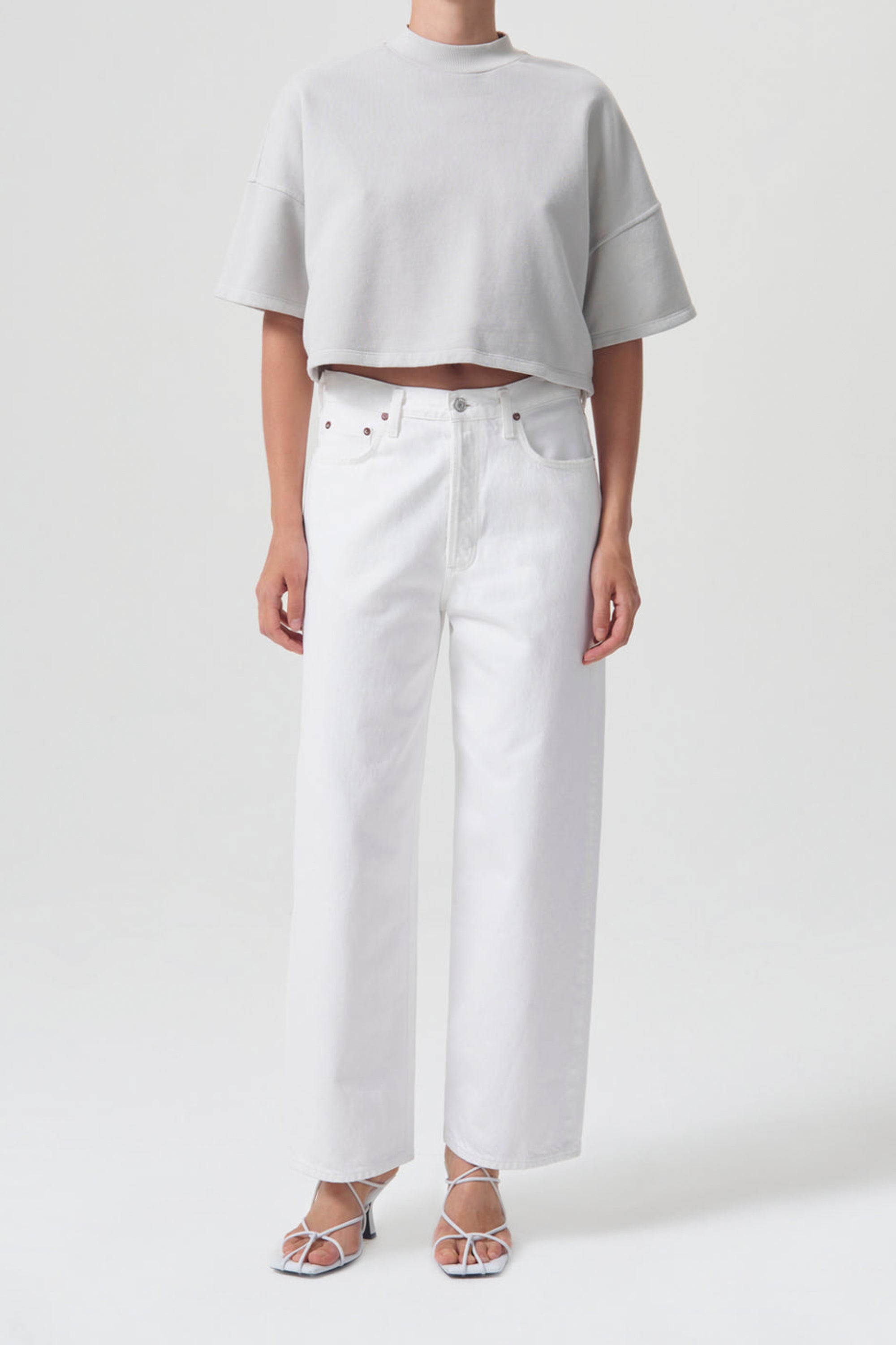 AGOLDE Reed Fleece Tee