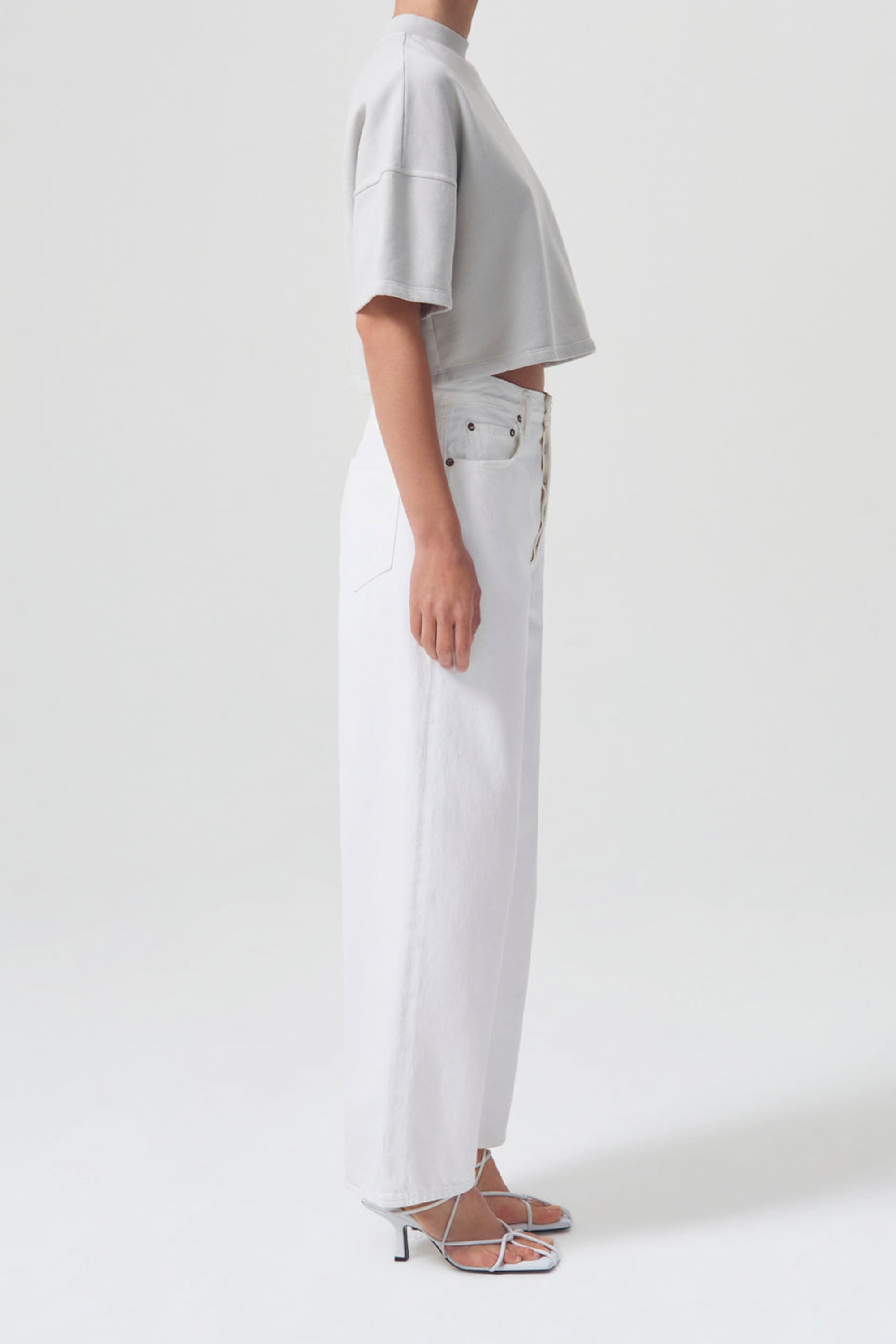 AGOLDE Reed Fleece Tee