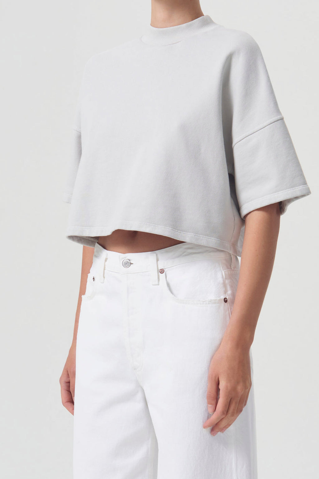 AGOLDE Reed Fleece Tee