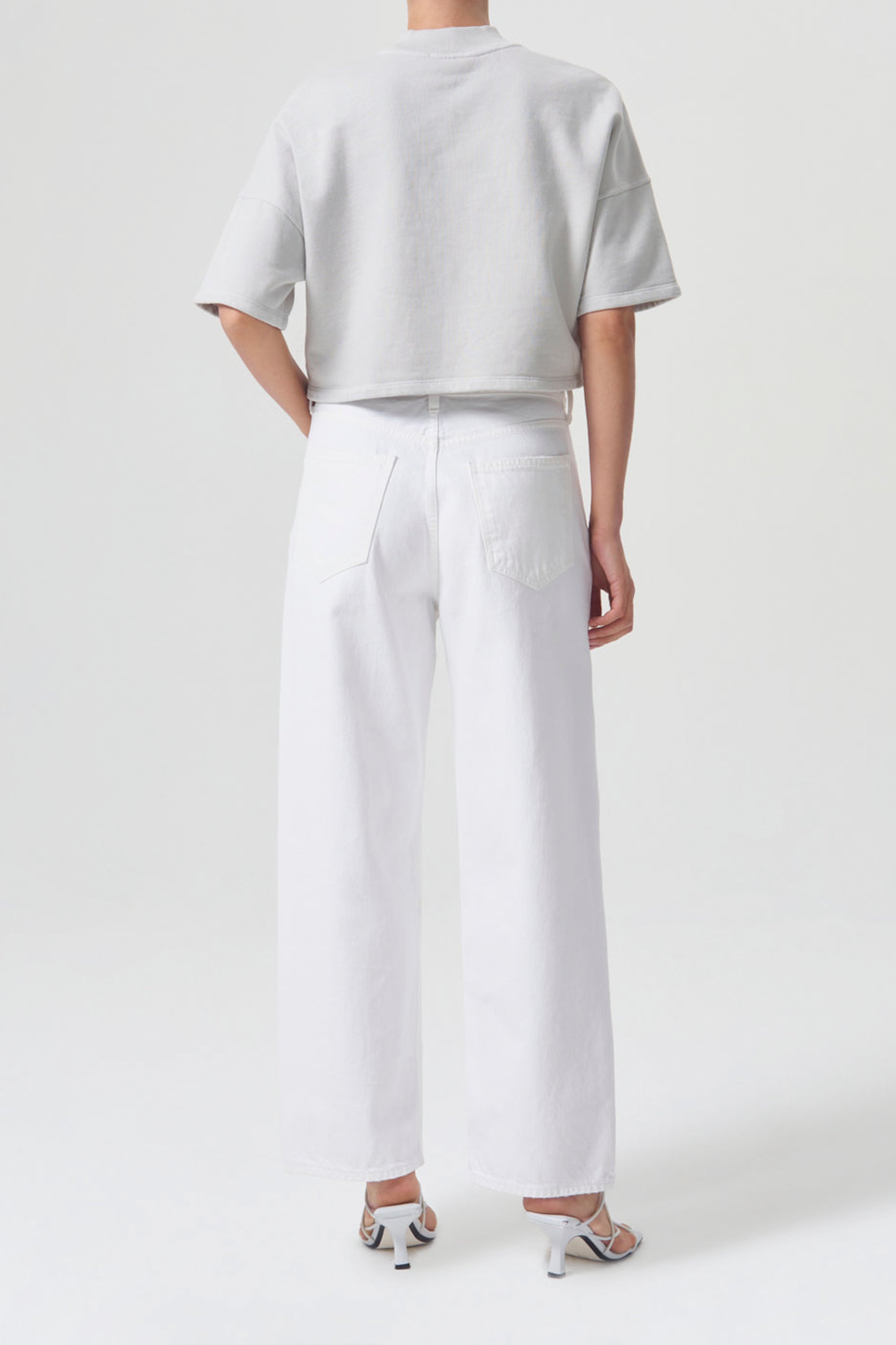 AGOLDE Reed Fleece Tee