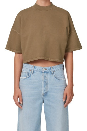 AGOLDE Reed Fleece Tee