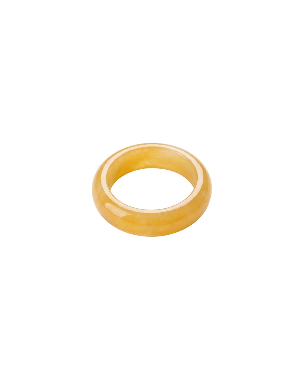 seree Carrie Ring - Yellow Jade
