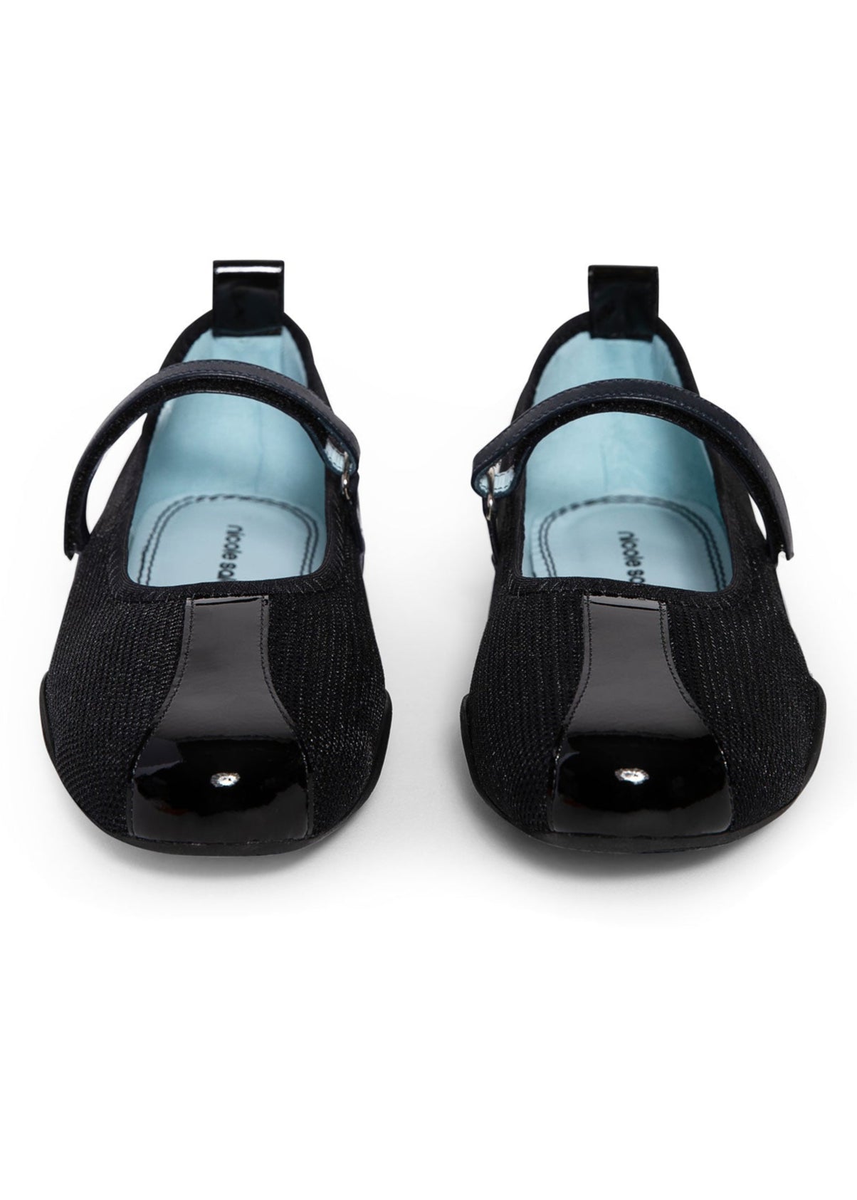 Nicole Saldana Sophie Mary Jane Sneaker - Black Mesh