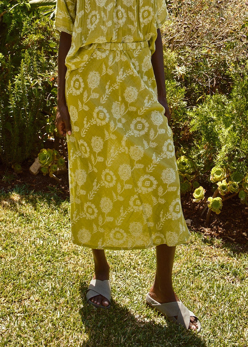 Ace & Jig Tess Skirt - Aloe