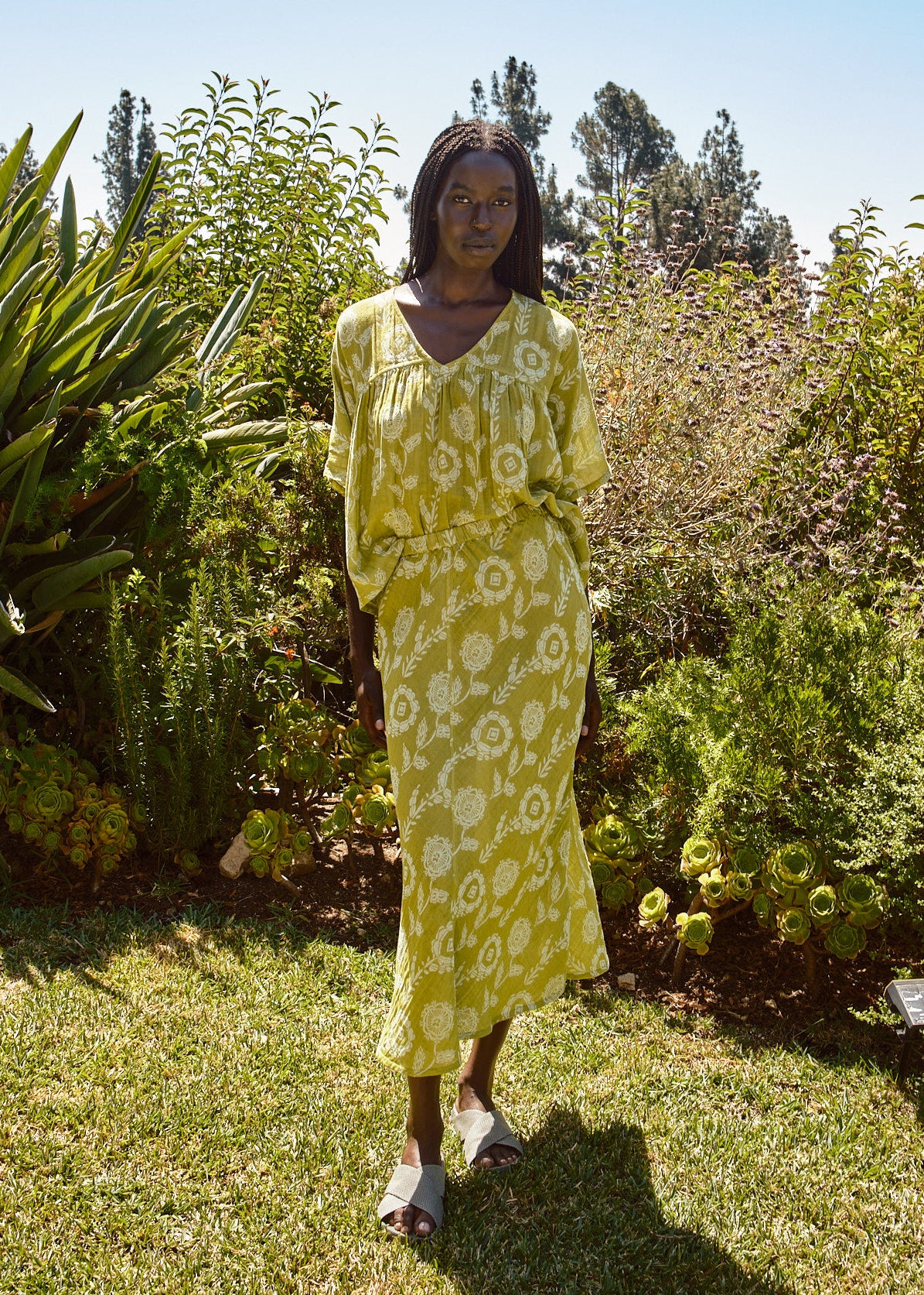Ace & Jig Tess Skirt - Aloe