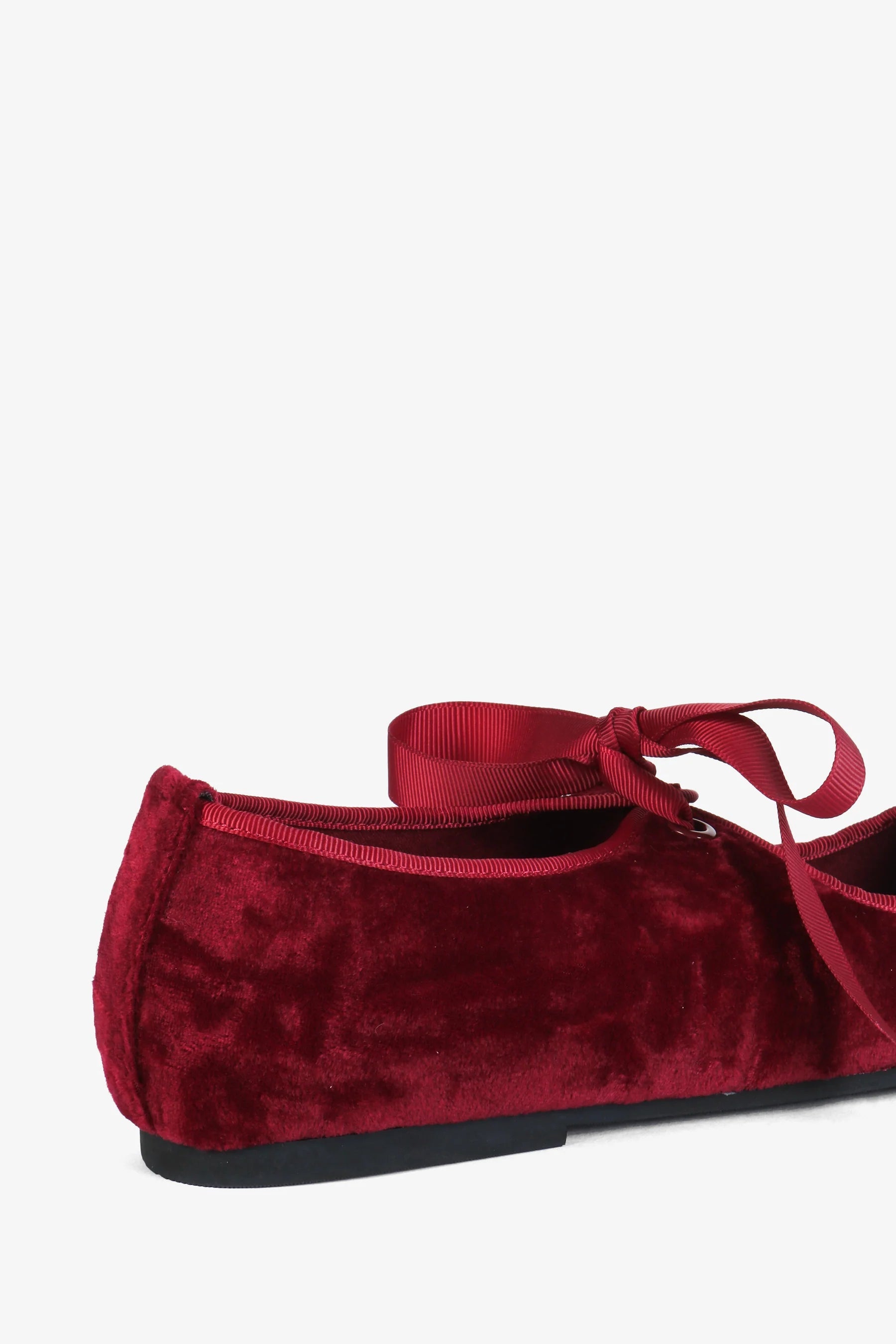"INTENTIONALLY __________." Valley Velvet Ballet Flat