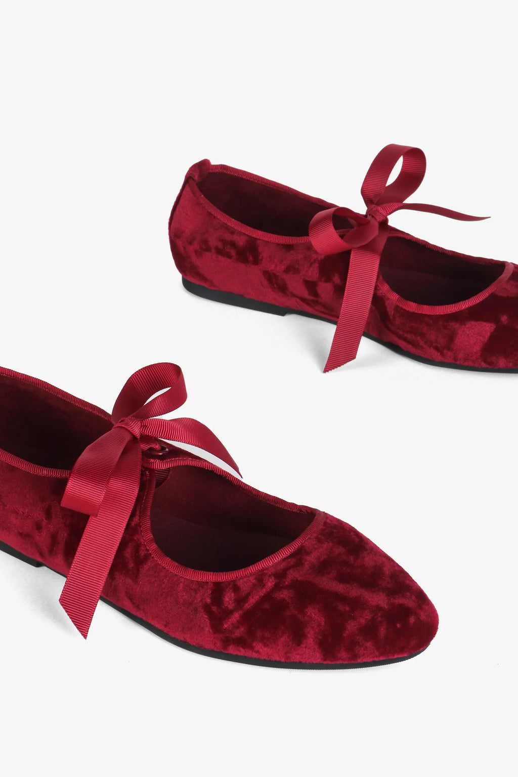 "INTENTIONALLY __________." Valley Velvet Ballet Flat